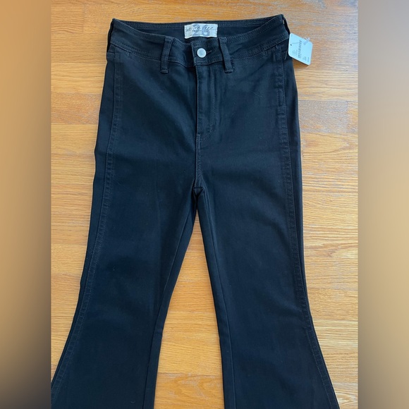 We The Free by Free People Flare Jeans in Black - Picture 3 of 10